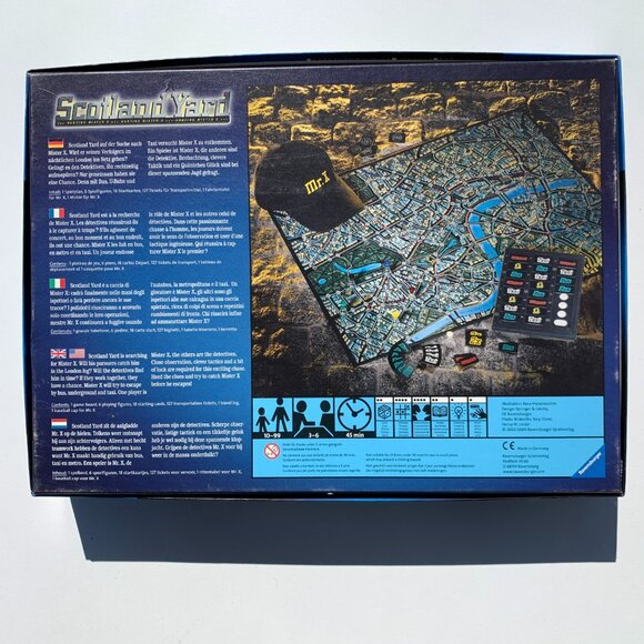 Ravensburger Scotland Yard Used Board Games (2000) - Picture 2 of 4